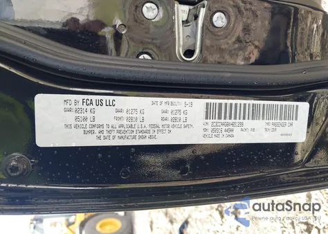 2019 Chrysler 300 Touring из США, поврежденный, VIN 2C3CCAAG6KH651299